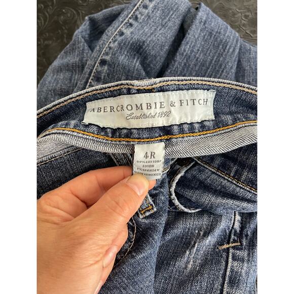 Vintage Abercrombie & Fitch Jeans Women's 4R Low Rise Bootcut - Picture 4 of 9